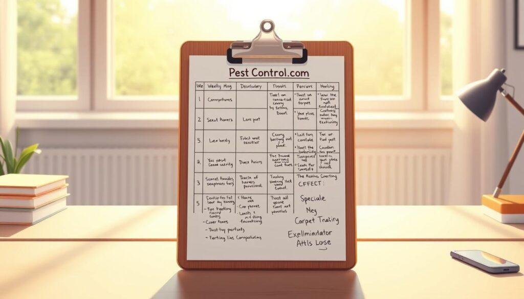 how often pest control service
