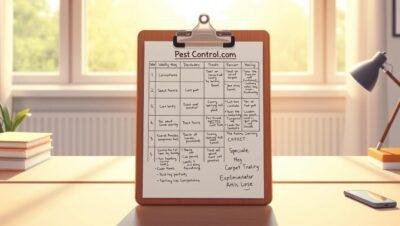 how often pest control service